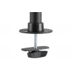 DIGITUS Triple Monitor Desk clamp mount, Melns 90degree Swivel,45degree Tilt,rotate 360degree,15-27in TFT, max load 3x8Kg,VESA max100x100