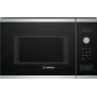 Bosch Serie 4 BFL553MS0 mikroviļņu krāsns Melna, Nerūsējošais tērauds Kombinētā mikroviļņu krāsns Iebūvējama 25 L 900 W