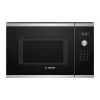 Kombinētā mikroviļņu krāsns Bosch Serie 6 BEL554MS0 — iebūvējama, 900 W mikroviļņu jauda, 25 L, kvarca grils, konvekcija, nerūsējošais tērauds