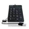 KeySonic ACK-118BK cipartastatūra Universāls USB Melns
