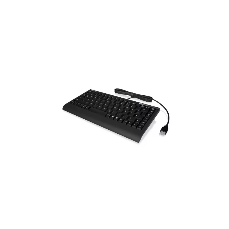 KeySonic ACK-595C+ (US) tastatūra Mājas USB QWERTY US angļu Melns