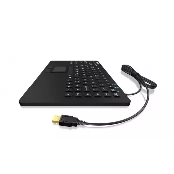 KeySonic KSK-5230 IN (US) tastatūra Office USB QWERTY US English Melna