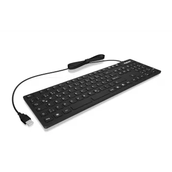 KeySonic KSK-8030 IN (US) tastatūra Rūpnieciska USB QWERTY US angļu Melna