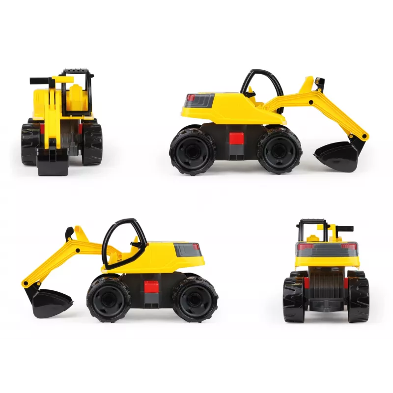 Lena GIGA TRUCKS Excavator Pro, Ekskavators, 3 gadi, Melns, Dzeltens
