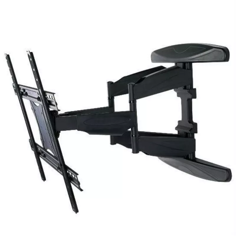 Techly 40-80 īpaši plāns, pilnas kustības LCD TV stiprinājuma kronšteins pie sienai, melns, ICA-PLB 172L