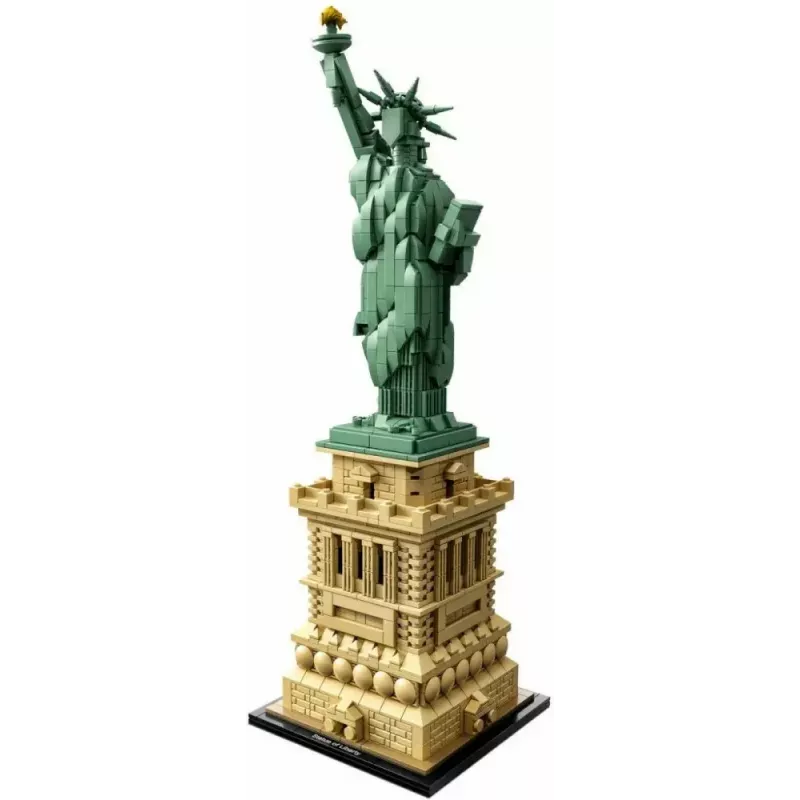 LEGO Architecture Brīvības statuja 21042 būvkomplekts — 1 685 detaļas, detalizēts Brīvības statujas modelis