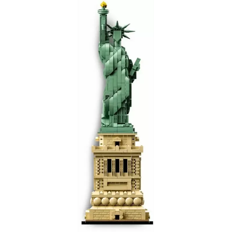 LEGO Architecture Brīvības statuja 21042 būvkomplekts — 1 685 detaļas, detalizēts Brīvības statujas modelis