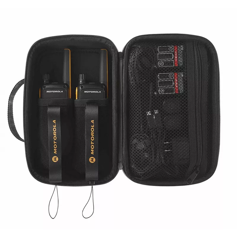Motorola Talkabout T82 Extreme Twin Pack divvirzienu radio 16 kanāli melna, oranža