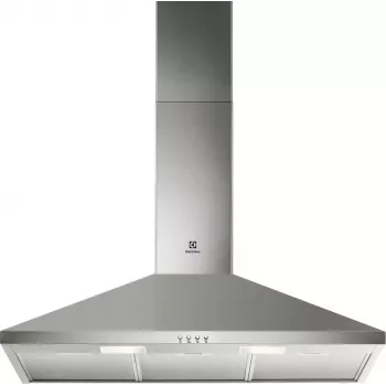 Sienas nosūcējs Electrolux LFC319X, nerūsējošais tērauds, 898×(69–102)×450 mm, 420 m³/h, 3 ātrumi, metāla filtri