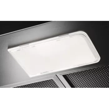 Sienas nosūcējs Electrolux LFC319X, nerūsējošais tērauds, 898×(69–102)×450 mm, 420 m³/h, 3 ātrumi, metāla filtri