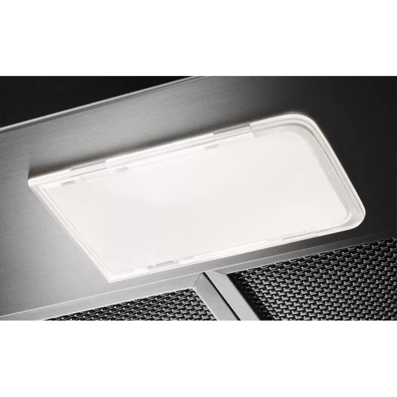 Sienas nosūcējs Electrolux LFC319X, nerūsējošais tērauds, 898×(69–102)×450 mm, 420 m³/h, 3 ātrumi, metāla filtri