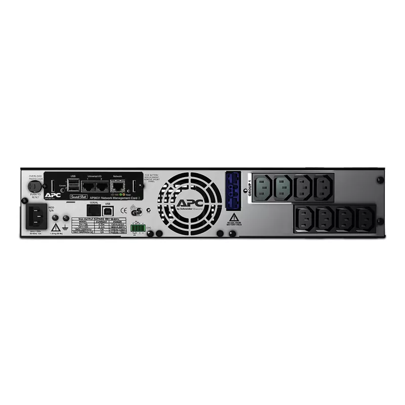 APC Smart-UPS X SMX750INC - 750VA, 8x C13 izeja, USB, paplašināms darbības laiks, NMC