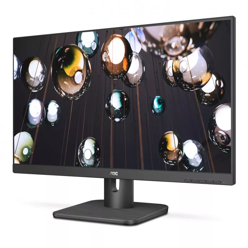 AOC E1 24E1Q datora monitors 60,5 cm (23,8 collas) 1920 x 1080 pikseļi Full HD LED Melns