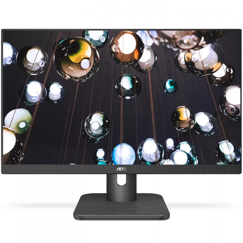 AOC E1 24E1Q datora monitors 60,5 cm (23,8 collas) 1920 x 1080 pikseļi Full HD LED Melns