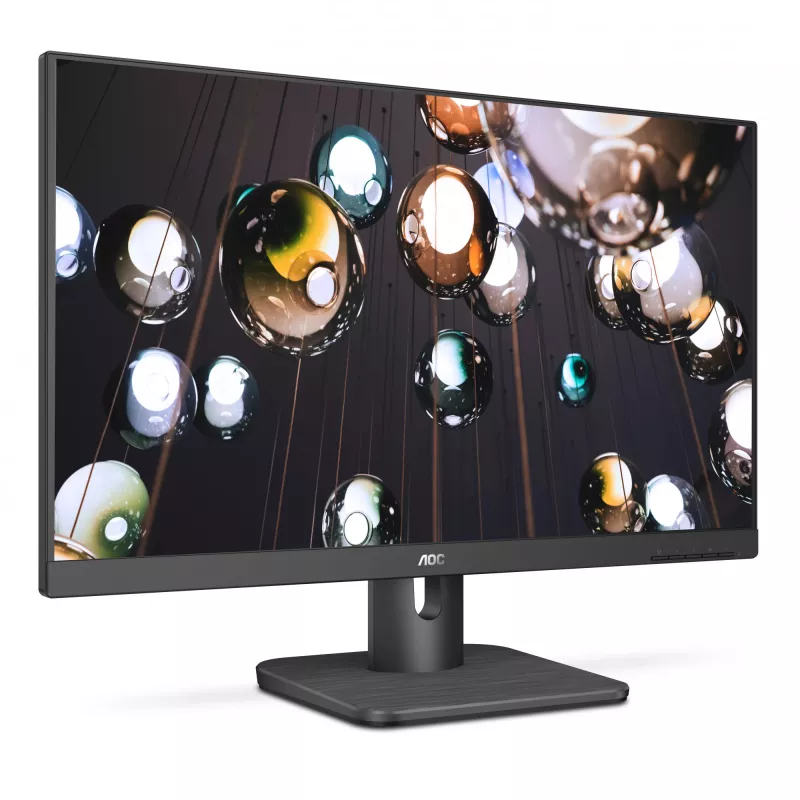 AOC E1 24E1Q datora monitors 60,5 cm (23,8 collas) 1920 x 1080 pikseļi Full HD LED Melns