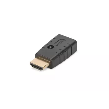 DIGITUS HDMI EDID emulators, paplašinātājiem, slēdžiem, sadalītājiem, matricu pārslēdzējiem, melns