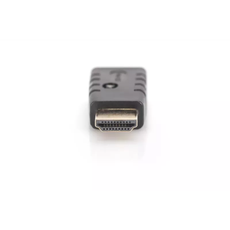 DIGITUS HDMI EDID emulators, paplašinātājiem, slēdžiem, sadalītājiem, matricu pārslēdzējiem, melns