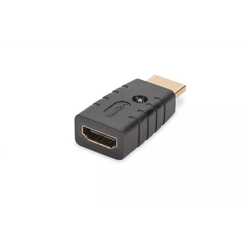DIGITUS HDMI EDID emulators, paplašinātājiem, slēdžiem, sadalītājiem, matricu pārslēdzējiem, melns