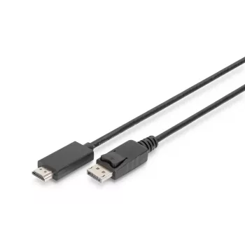 DIGITUS DisplayPort adaptera kabelis. DP - HDMI A tips (AK-340303-030-S)