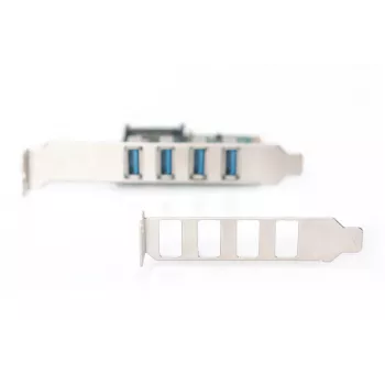 DIGITUS USB 3.0, 4 Portu, PCI-e papildinājuma karte 4 Porti A/F ārējie VL805 mikroshēmojums