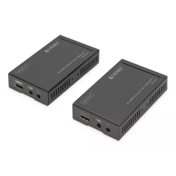DIGITUS 4K HDMI Extender Set, HDBaseT 70 m over tīkla kabelis (Cat 5E, 6, 7) UHD 4K2K/30 Hz