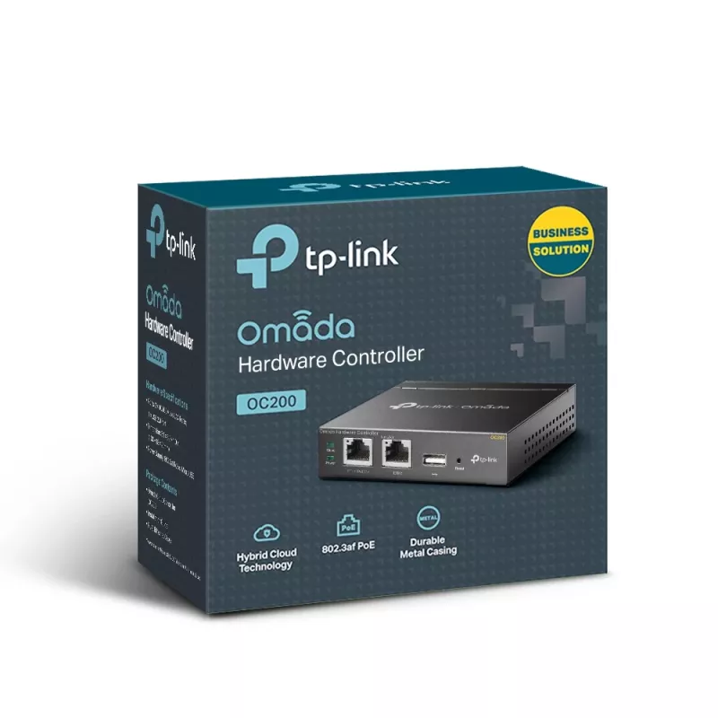 TP-Link Omada Hardware Controller, melns, iekšējā, 1200 MHz, 1024 MB, DDR3, 4000 MB