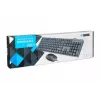 Vadu klaviatūras un peles komplekts IBOX IKMS606 — pilna izmēra QWERTY UK angļu klaviatūra, USB, melna, pele 800 DPI