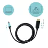 i-tec USB-C DisplayPort kabeļa adapteris 4K / 60 Hz 150 cm