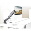 Techly ICA-LCD 514 monitora stiprinājums / statīvs 68,6 cm (27 collas) Galda Melns