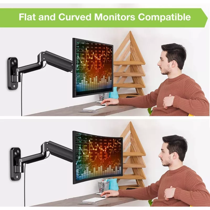 Techly ICA-LCD G112 TV stiprinājums/statīvs 81.3 cm (32 collas) Melns