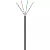 Techly ITP7-UTP-0100LO tīkla kabelis melns 100 m Cat5e U/UTP (UTP)