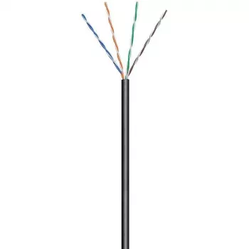 Techly ITP7-UTP-0100LO tīkla kabelis melns 100 m Cat5e U/UTP (UTP)