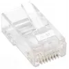 Intellinet RJ45 modulārie spraudņi, Cat5e, UTP, 3 zaru, cietam vadam, 15 µ apzeltīti kontakti, 100 gab. iepakojums