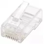 Intellinet RJ45 modulārie spraudņi, Cat5e, UTP, 3 zaru, cietam vadam, 15 µ apzeltīti kontakti, 100 gab. iepakojums