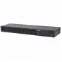 Intellinet 19 inch inteliģentais 8 portu PDU, 19 inch statņu montējams C13 inteliģentais strāvas sadales bloks; uzrauga jaudu, temperatūru un mitrumu