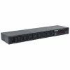 Intellinet 19 inch inteliģentais 8 portu PDU, 19 inch statņu montējams C13 inteliģentais strāvas sadales bloks; uzrauga jaudu, temperatūru un mitrumu