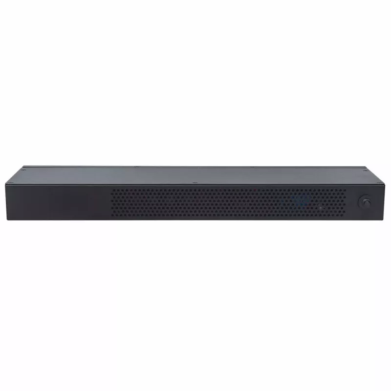 Intellinet 19 inch inteliģentais 8 portu PDU, 19 inch statņu montējams C13 inteliģentais strāvas sadales bloks; uzrauga jaudu, temperatūru un mitrumu