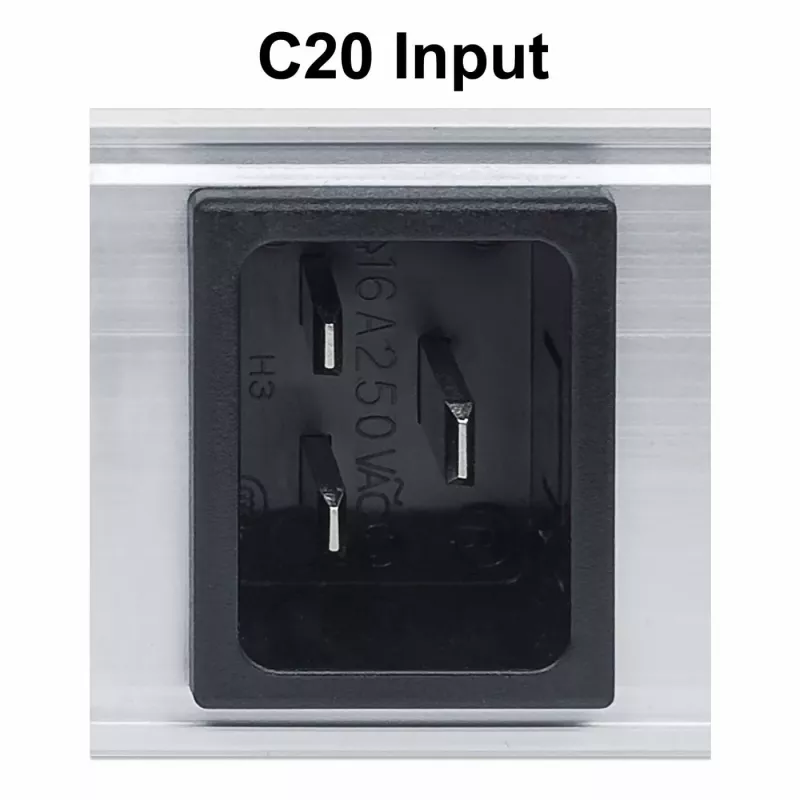 Intellinet 19 inch inteliģentais 8 portu PDU, 19 inch statņu montējams C13 inteliģentais strāvas sadales bloks; uzrauga jaudu, temperatūru un mitrumu