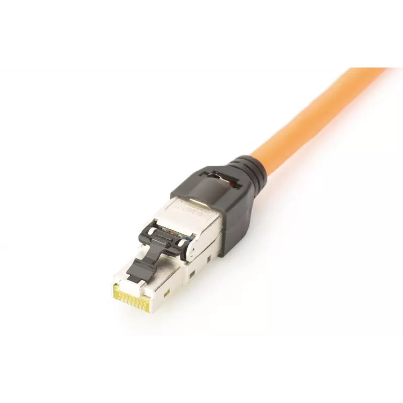 DIGITUS CAT6a lauka terminācijas spraudnis - STP, putekļu aizsargvāciņš, lieces atvieglojums