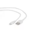 GEMBIRD USB uz 8 kontaktu uzlādes un datu kabelis, 1 m - Balts