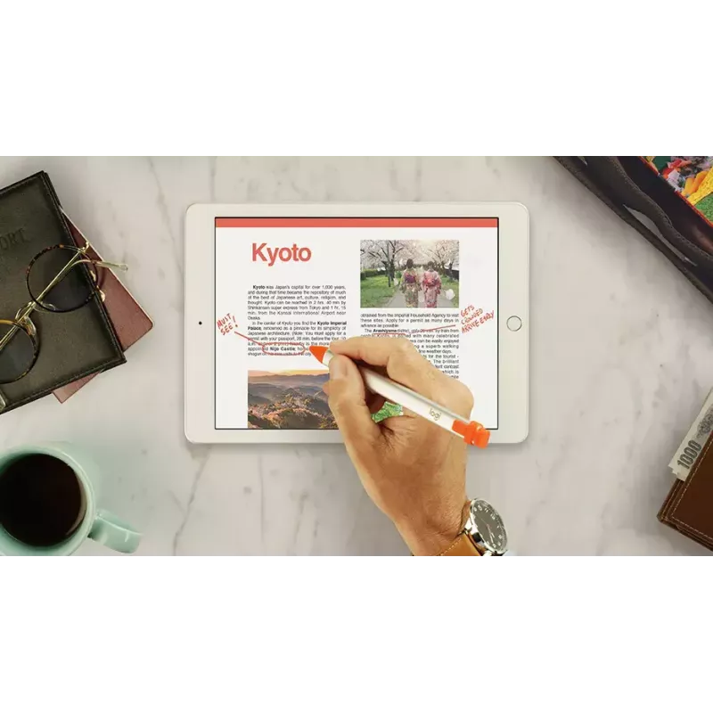 LOGITECH Crayon digitālais zīmulis iPad oranžā krāsā