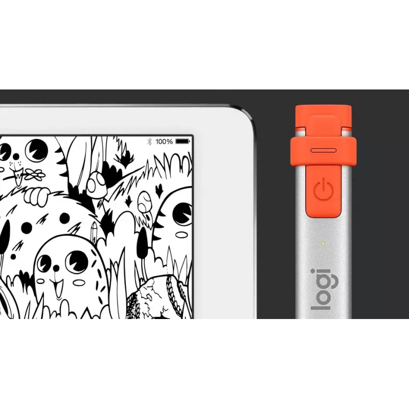 LOGITECH Crayon digitālais zīmulis iPad oranžā krāsā