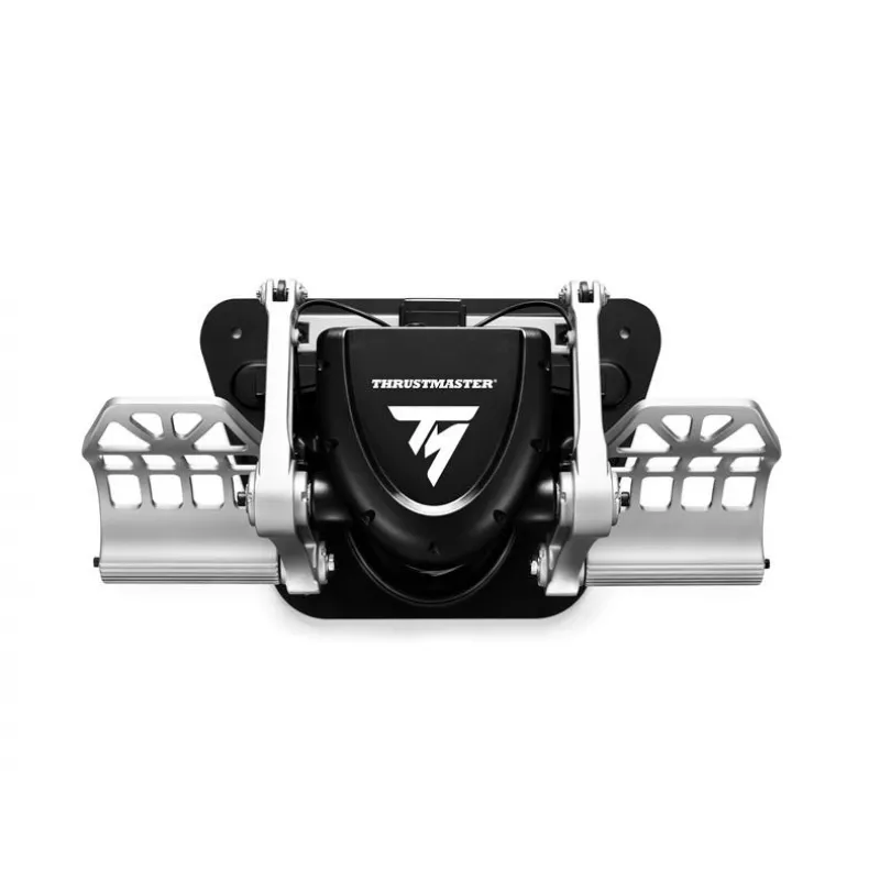 Thrustmaster TPR Rudder Melns, Silver USB Flight Sim Analogue PC