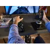 Thrustmaster TPR Rudder Melns, Silver USB Flight Sim Analogue PC