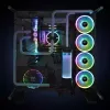 Thermaltake Riing Trio 12 LED RGB radiatora ventilators, TT Premium Edition