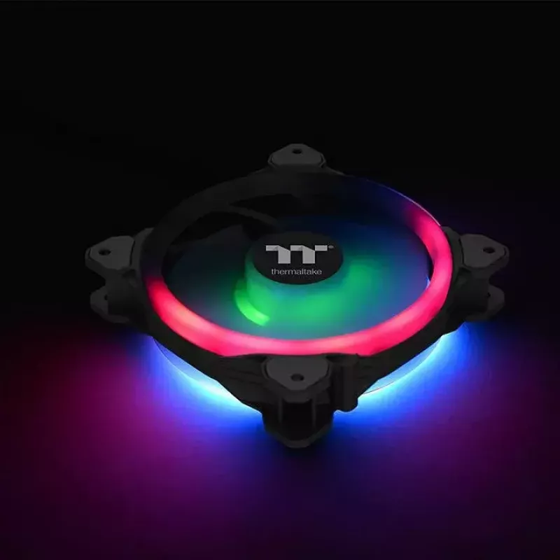 Thermaltake Riing Trio 12 LED RGB radiatora ventilators, TT Premium Edition