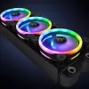 Thermaltake Riing Trio 12 LED RGB radiatora ventilators, TT Premium Edition