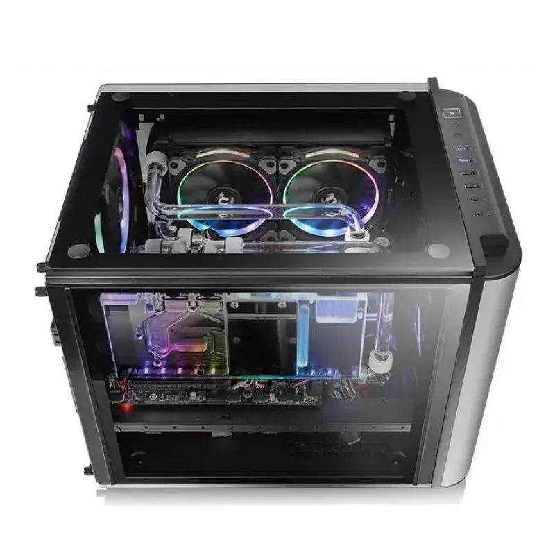 PC korpuss Thermaltake Level 20 VT Micro Tower Melns