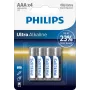Vienreizlietojamā baterija Philips LR03E4B/10