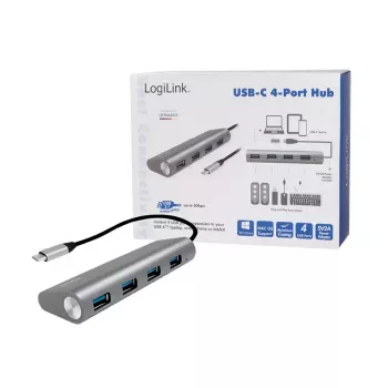 USB centrmezgls LogiLink UA0309